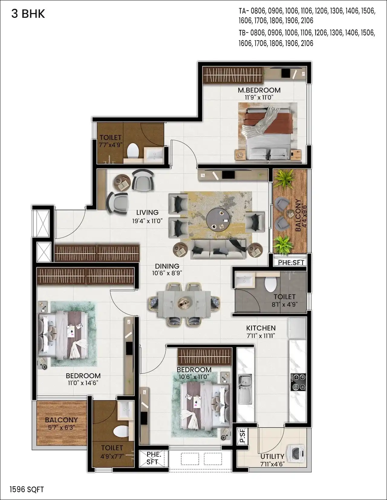 3 BHK